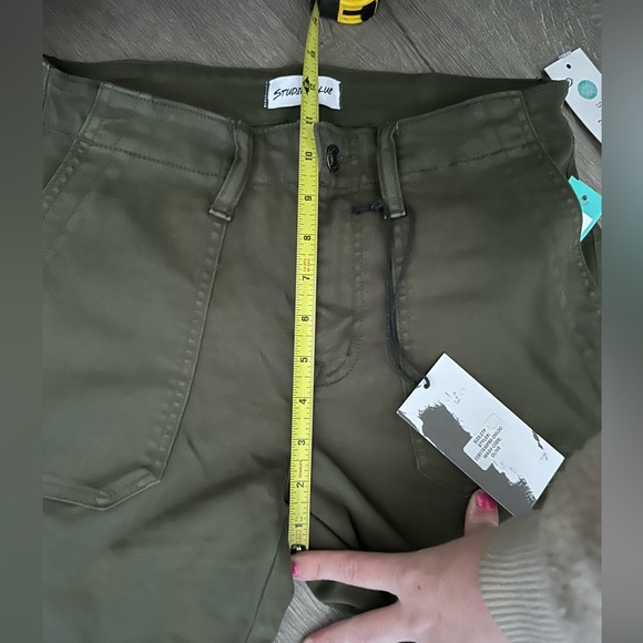 Pants new! Stretch! Green! - Picture 9 of 10